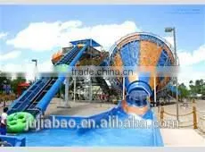 Water Amusement Park Fiberglass Trumpet Slide for Sale thumbnail-1