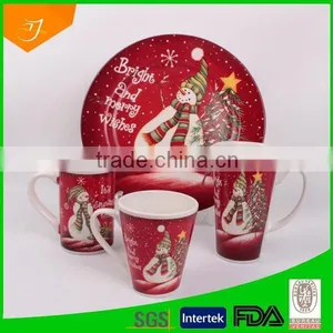 Ceramic Plain Dinner Set thumbnail-1