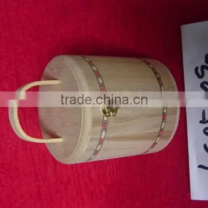 Buckets Coolers Holders Wooden Barrel Wooden Cask Wooden Bucket Ice Wood Bucket thumbnail-4