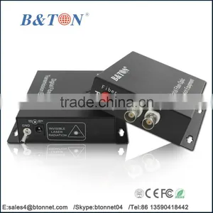 Fiber Optic Equipment 4 Channel Digital Video Optical Converter / Transmitter and Receiver thumbnail-2