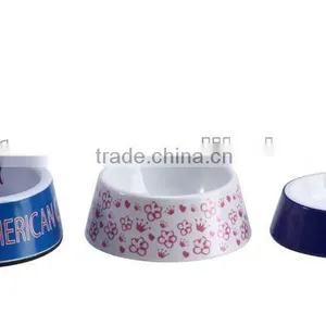 Wholesale Custom Design Round Melamine Dog Bowls Quality Choice thumbnail-1