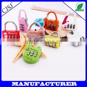 Factory Directly Zinc Alloy Small Metal Locks Mini Digital Locks for Jewelry Box thumbnail-1
