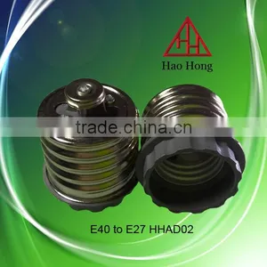 HAOHONG Plastic E40 to E27 Lamp Base Adaptor thumbnail-1