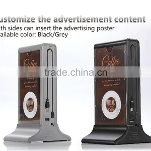Unique Design Restaurant Cell Phone Charging Dock Station for Coffe Shop, KTV, Bar, Hotel Lobby With 4 Port Output Charger thumbnail-5