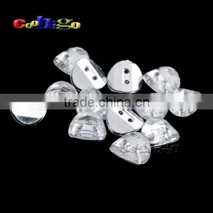 20L(12.5mm) Acrylic Sewing Rhinestone Arched Button For Apparel Accessories #FLN018-20L(06) thumbnail-1