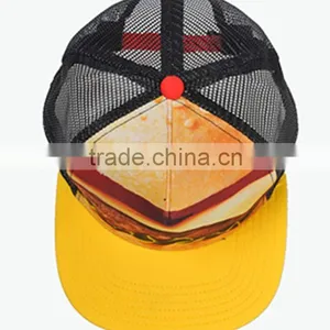 5panel Foam and Mesh Sublimation Print Baseball Caps in Trucket Hats thumbnail-6