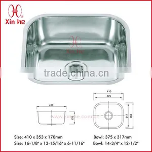 304 Stainless Steel Kichen Sink China Supplier thumbnail-1