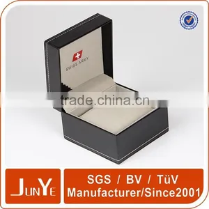 Velvet Insert Recycled Carton Watch Box Custom Logo thumbnail-4