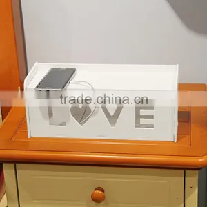Wood Carved Moving Outlet Box Plastic Dustproof Wall Socket Box thumbnail-1