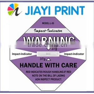 New Arrival 2015 Shockwatch Damage Control Intelligent Impact Monitoring Sticker Shock Sensor Customize thumbnail-6
