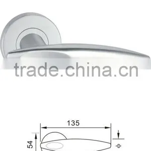 Stainless Steel Inside Door Handle,Inox Door Handle,lever Handle,solid Handle thumbnail-1