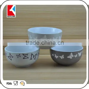 Colored Ceramic Soup Cereal Bowl,cearmic Cereal Bowl With Handle thumbnail-1