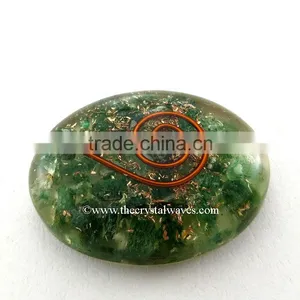 Green Aventurine Orgone Oval Cabochon thumbnail-1