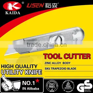 Spare Blade Trapezoid Blade Aluminium Alloy Carpet Cutter Tool Knife thumbnail-6