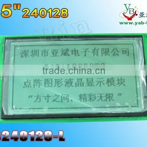 Monochrome Graphic Lcd 240x128 Lcd Display Module,outline Size 241X125.5X11.2 mm thumbnail-1