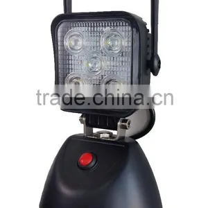 Factory Direct Offer IP68 Waterproof Portable15W Magenitic Rechargeable Auto LED Work Light With Handle thumbnail-2