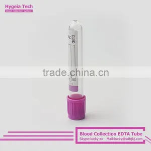 Vacuum Blood Collection Edta Tube With Lavender Top thumbnail-2