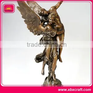 Home Decor Metal Ballerina Figurine With Bronze Dance Angel thumbnail-4