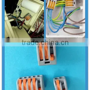 CE/CB/Rohs Approved Wago Cable Splicing Wire Connectors With Orange Levers in Stock thumbnail-6