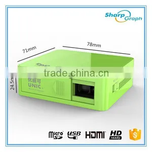 In Stock!!! 2016 UNIC Mini Data Show Full HD DLP 1080p Projector UC50 Best HDMI Projectors thumbnail-1