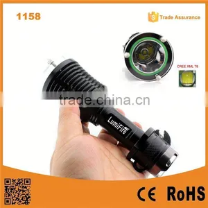 1158 New Design!! XM-L T6 LED Ultra Power Aluminum Torch Light Flashlight With Hammer/ Belt Cutter and Crank Quality Choice thumbnail-1