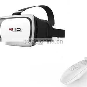 2016 New 3D Product !!! Polarizer 3d vr Glasses Google Cardboard With Blue Film and Remote Controller Virtual Reality vr Box 2.0 thumbnail-5