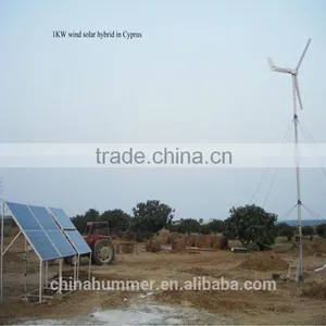 Hybrid Power System Wind Solar Generator for Irrigation Pump thumbnail-1