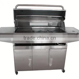 Smoking Butane Grill / 6 Burners Stainless Steel Material BBQ Grill Smoker for Sale thumbnail-1