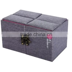 Multifunctional Three Layers Jewelry Box for Rings, Earrings, Necklace, Bracelet, Etc. thumbnail-5