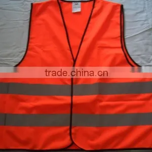 Reflective Tape Red Safety Vest thumbnail-1