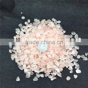 Rose Quartz Tumbled Stone Crystal Gravel thumbnail-4