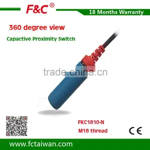 M18 NPN NO Capacitive Proximity Switch Sensor Quality Choice thumbnail-1