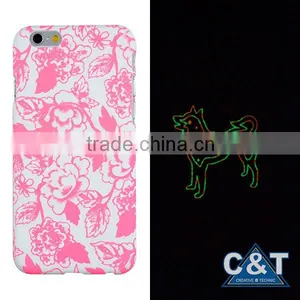 C&T Glow in the Night Dog Shape Hard Case With Imd Printing Design for Iphone 6 Plus thumbnail-3