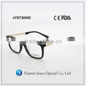 Acetate Front Stainless Temple High Quality Eyeglasses Frame For Men thumbnail-1