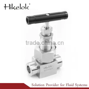 Socket/Butt Welded Needle Valve Union-bonnet Needle Vavle SS304 Forged Needle Valve thumbnail-1