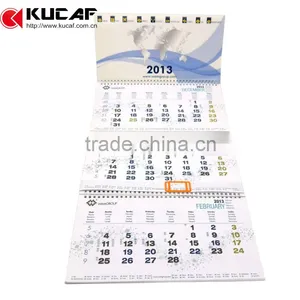 Large Wall Calendar Printed Cheap Walled Paper Clock Wholesale thumbnail-1