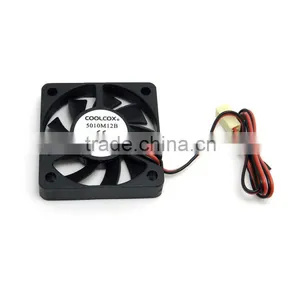 CoolCox 50x50x10mm DC Axial Fan ,5010 Small Exhaust Fan,dc Fan 50mm,5v 12v 24v dc Fan thumbnail-2