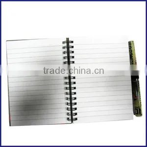 A6 Cute Hardcover Mini Notebook With Pen thumbnail-4