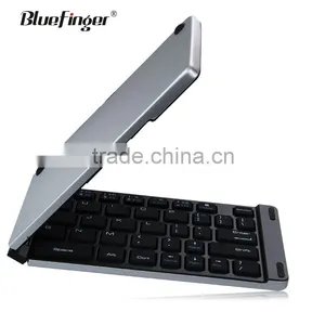 Factory Ultra Slim Mini Wireless Portable Folding Bluetooth Keyboard thumbnail-4