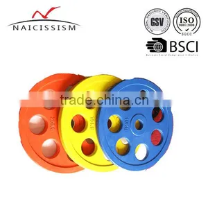 Cast Iron Rubber Dumbbell thumbnail-1