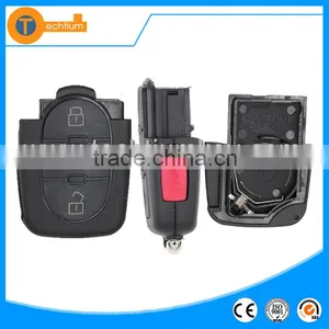 Without Key Blade No Logo Remote Car Key Case Shell Fob Blanks Wholesale for vw Golf 7 Bora Passat b6 b5 thumbnail-1