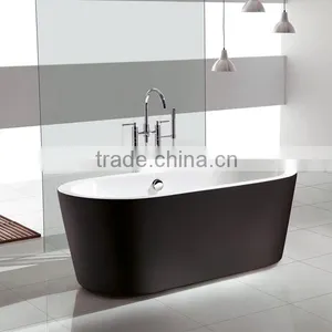 FC-305.C Small Freestanding Bathtub,black Bathtub thumbnail-1