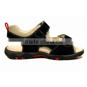 Daily Wear Pure Color Boys School Sandals With Suede Leather thumbnail-5
