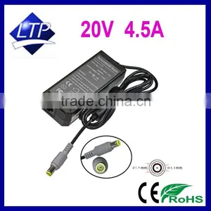 High Copy Good Quality 20V 4.5A 7.9*5.5MM Laptop Adapter for Lenovo/IBM R60 SL400 Laptop Charger 90w Power Supply thumbnail-1