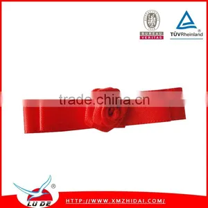 Red Color Ribbon Flowers Handmade Clothing Underwear Decoration Flowers thumbnail-4