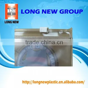 Pvc Plastic Slider Packaging Bag Waterproof Promotion Zipper Bag thumbnail-5