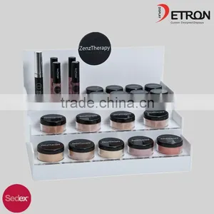 POP 3 Tier Clear Acrylic Makeup Holder thumbnail-1