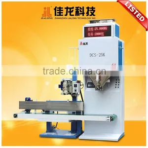 5-50KG DCS-25K-6A Automatic Grain Packing Machine With Sewing Machine and Conveyor thumbnail-1