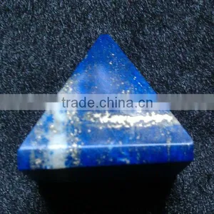 Different Semi-precoius Gemstones Lapis Lazuli Pyramid for Jewelry thumbnail-1