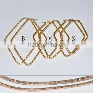 Wholesale Stainless Steel Fashion Rose Gold Earring BE20011 thumbnail-6